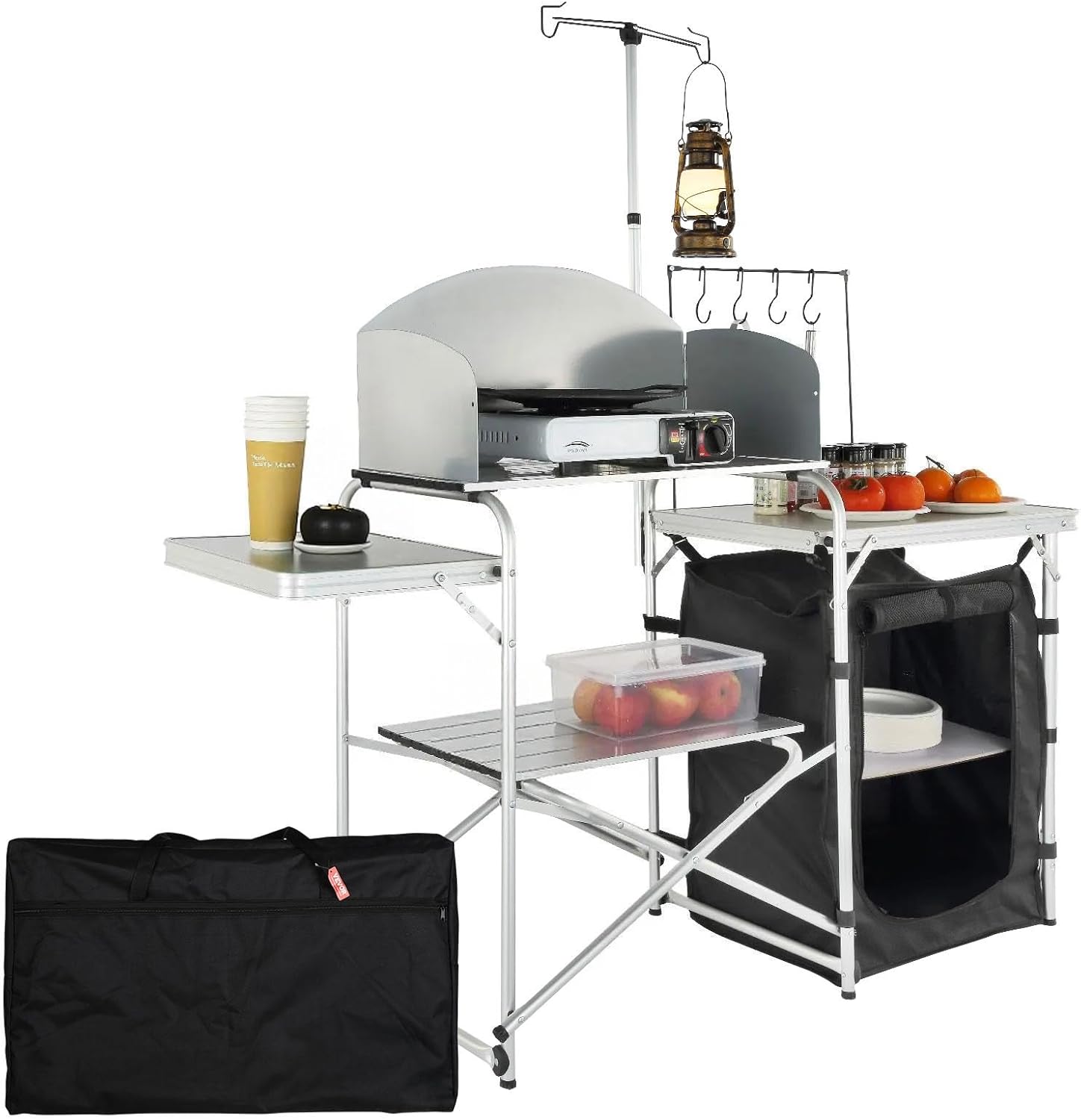 Camping Kitchen Table, Folding - Outdoor Camping Kitchen Table reseña y precio