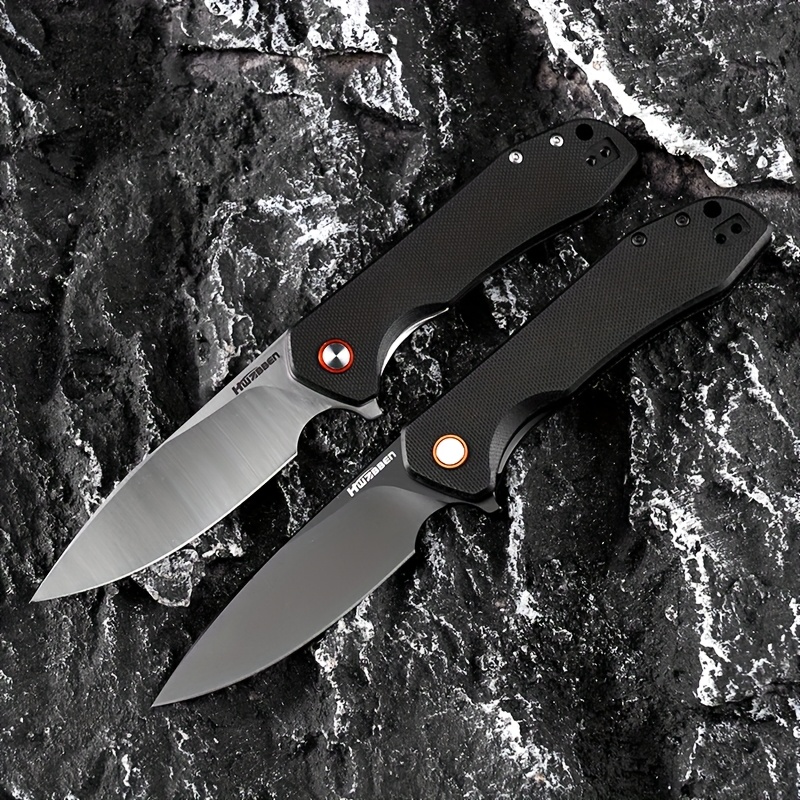 1pc 7 ”D2 Blade G10 Anti Slip  - Zd Outdoor Camping reseña y precio