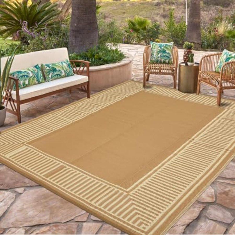 Outdoor Rug 9x18 for Patio Bac - Outdoor Camping Rugs 9X18 reseña y precio