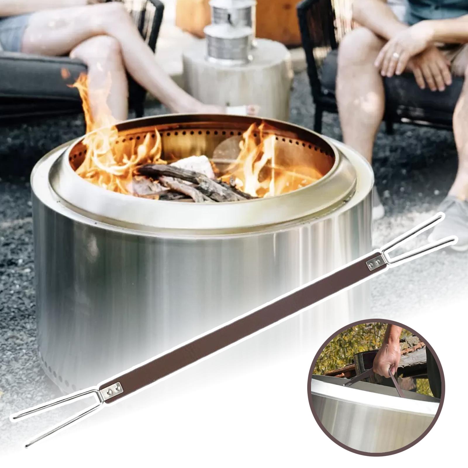 Handle for Fire Pit Lid Fire P - Outdoor Camping Tools reseña y precio