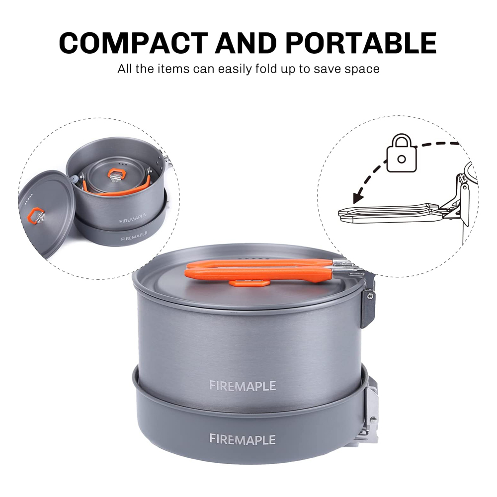 Fire Maple Camping Cookware Ut - Outdoor Camping Kitchen Table reseña y precio