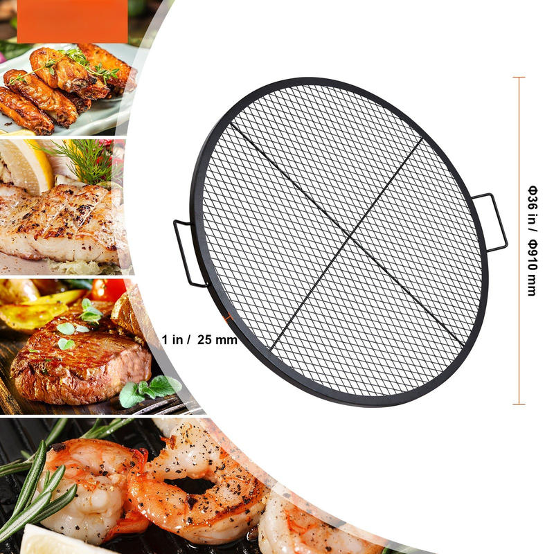 Black Round Cooking Grid 36 In - Outdoor Camping Tools reseña y precio
