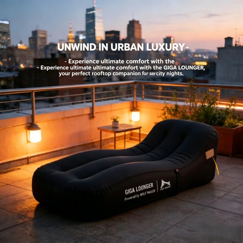 TPU Automatic Inflatable Chair - Outdoor Camping Quilt reseña y precio