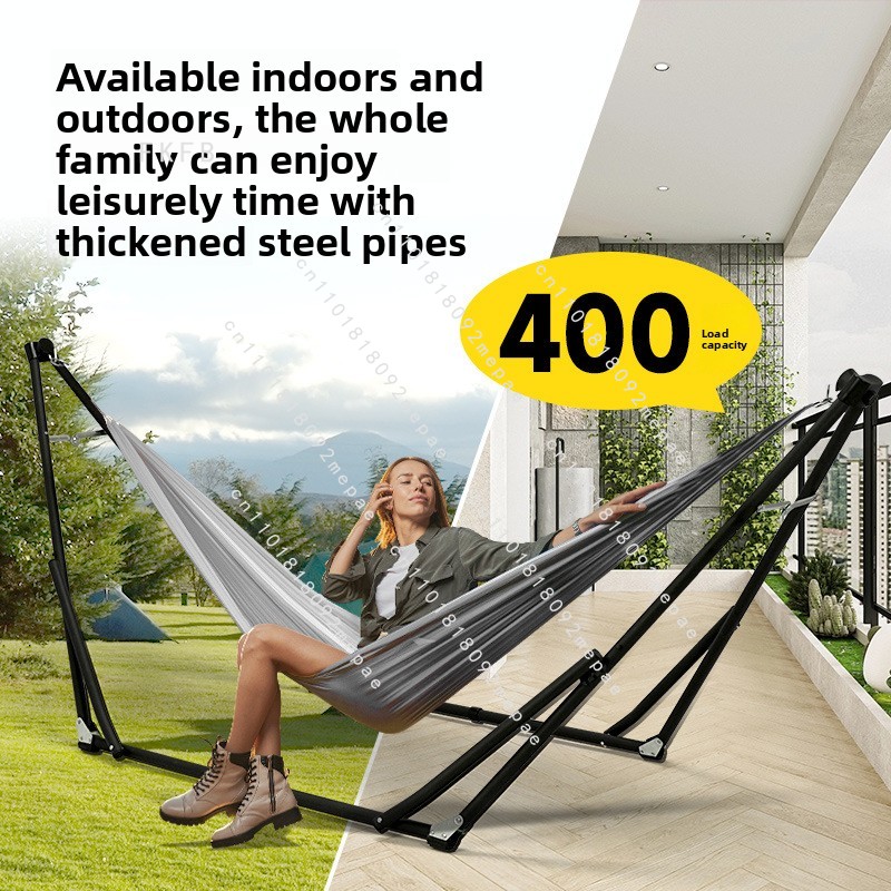 Easy Setup Anti Tip Folding Ha - Camping Hammock reseña y precio