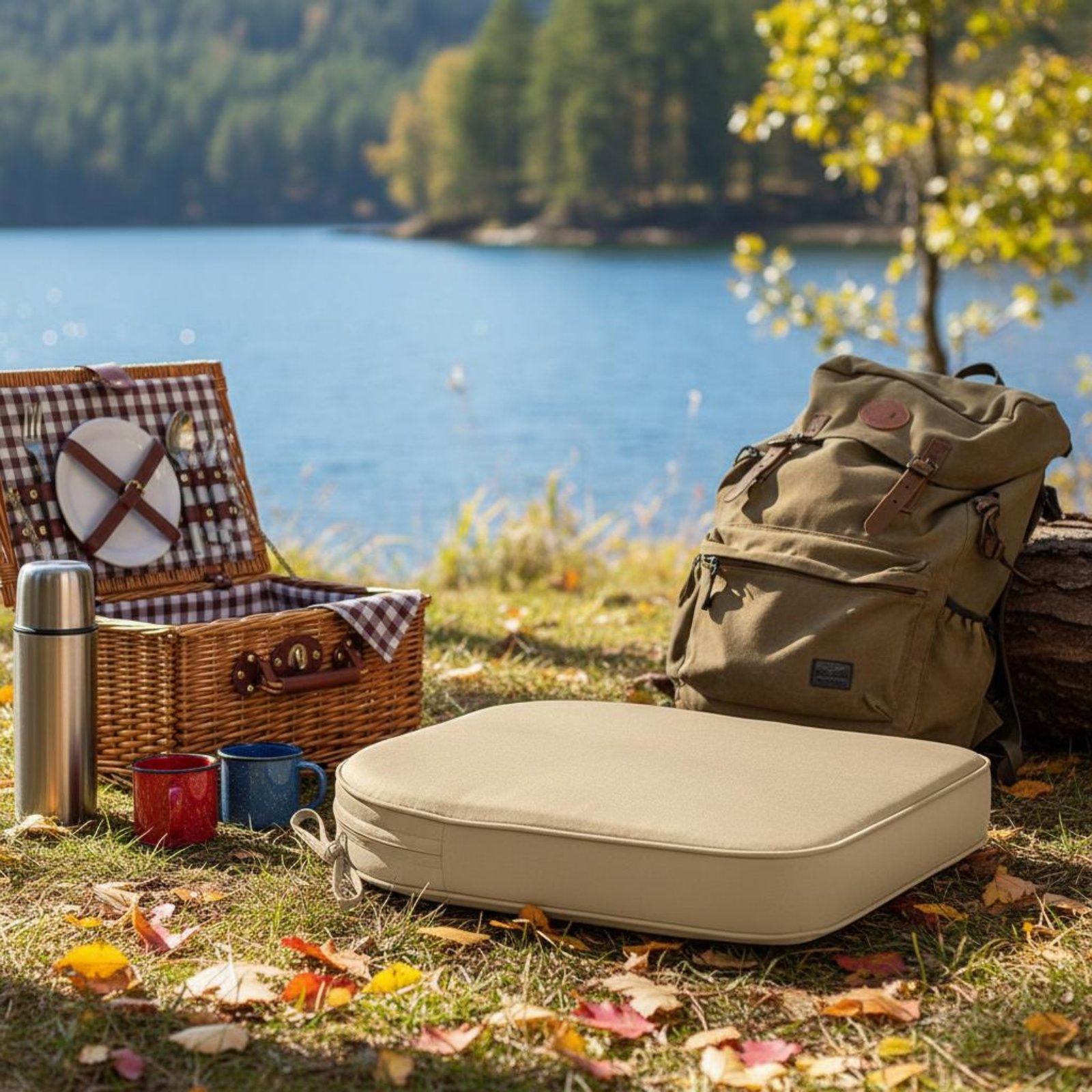 Waterproof Patio Seat Pad Easy - Outdoor Camping Chairs reseña y precio