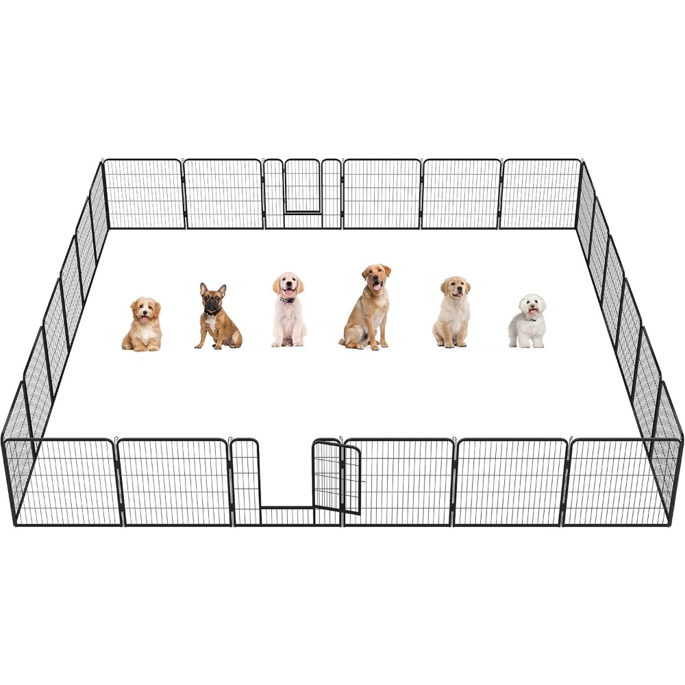 Dog Playpen Outdoor Puppy Exer - Outdoor Camping Dog Fence reseña y precio