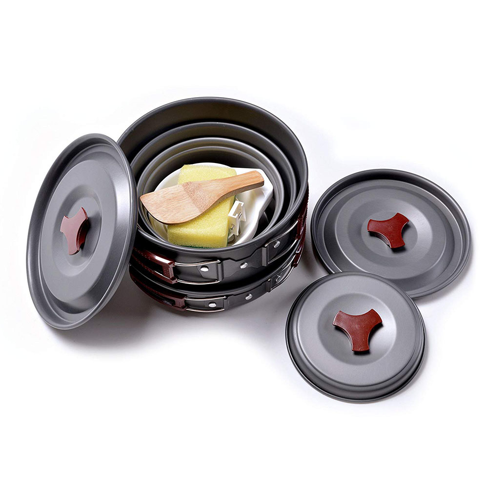 Outdoor Camping Cookware Kit N - Outdoor Camping Kitchen Table reseña y precio