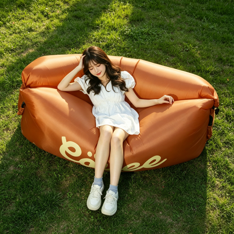 Portable Inflatable Air Sofa L - Outdoor Camping Quilt reseña y precio