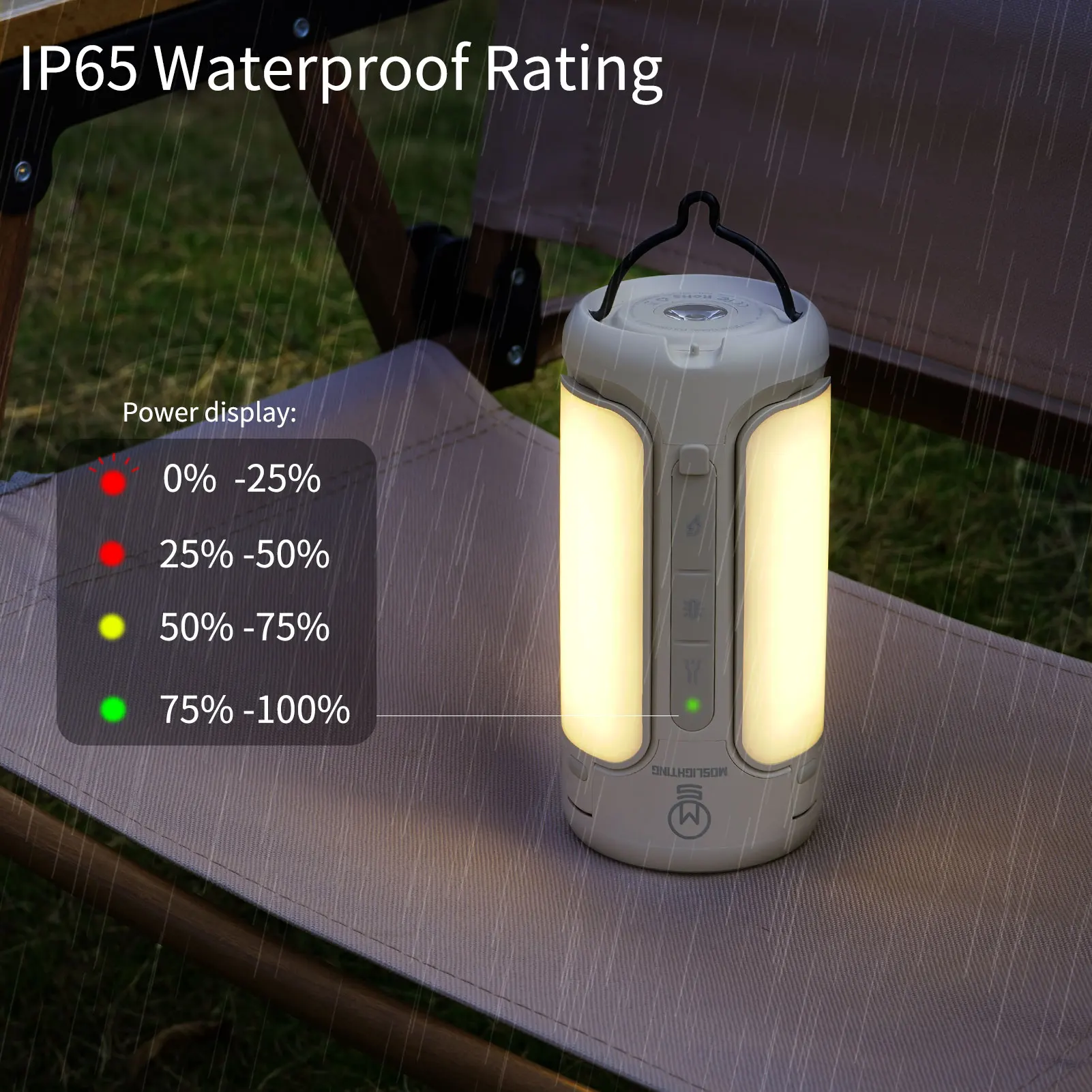 MOSLIGHTING Camping Lantern wi - Zd Outdoor Camping reseña y precio