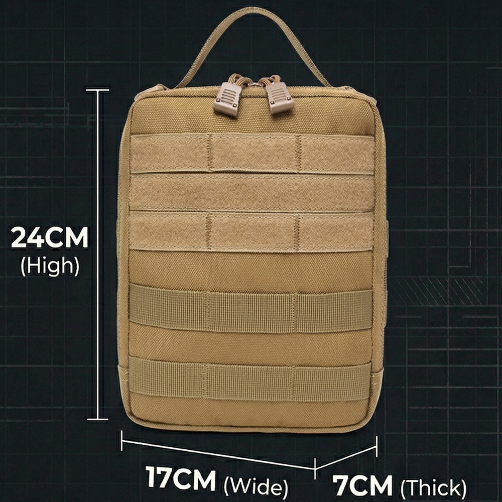 Tactical MOLLE First Aid Pouch - First Aid Kit Camping reseña y precio