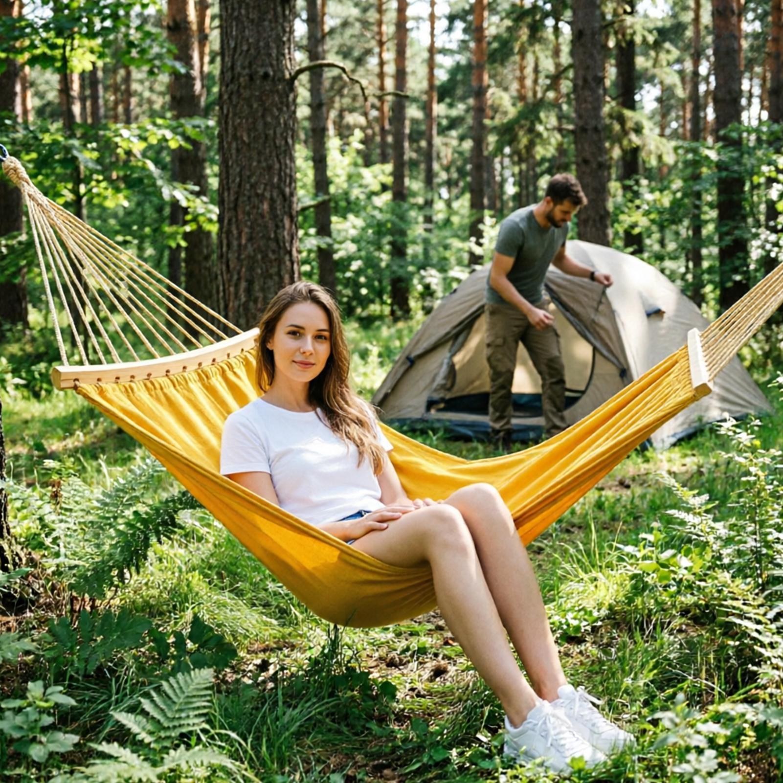 Spreader Bar Hammock 2 Pieces  - Camping Hammock reseña y precio