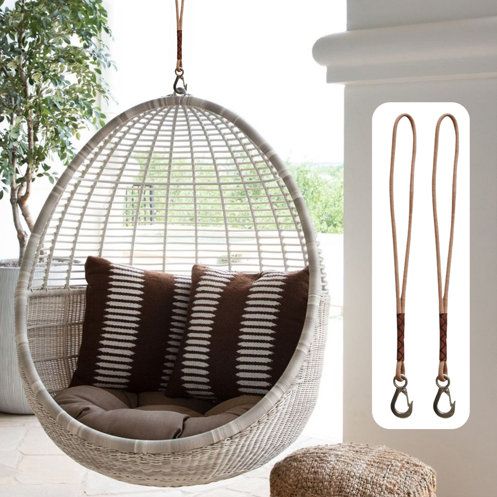 Swing Suspension Strap with He - Camping Hammock reseña y precio