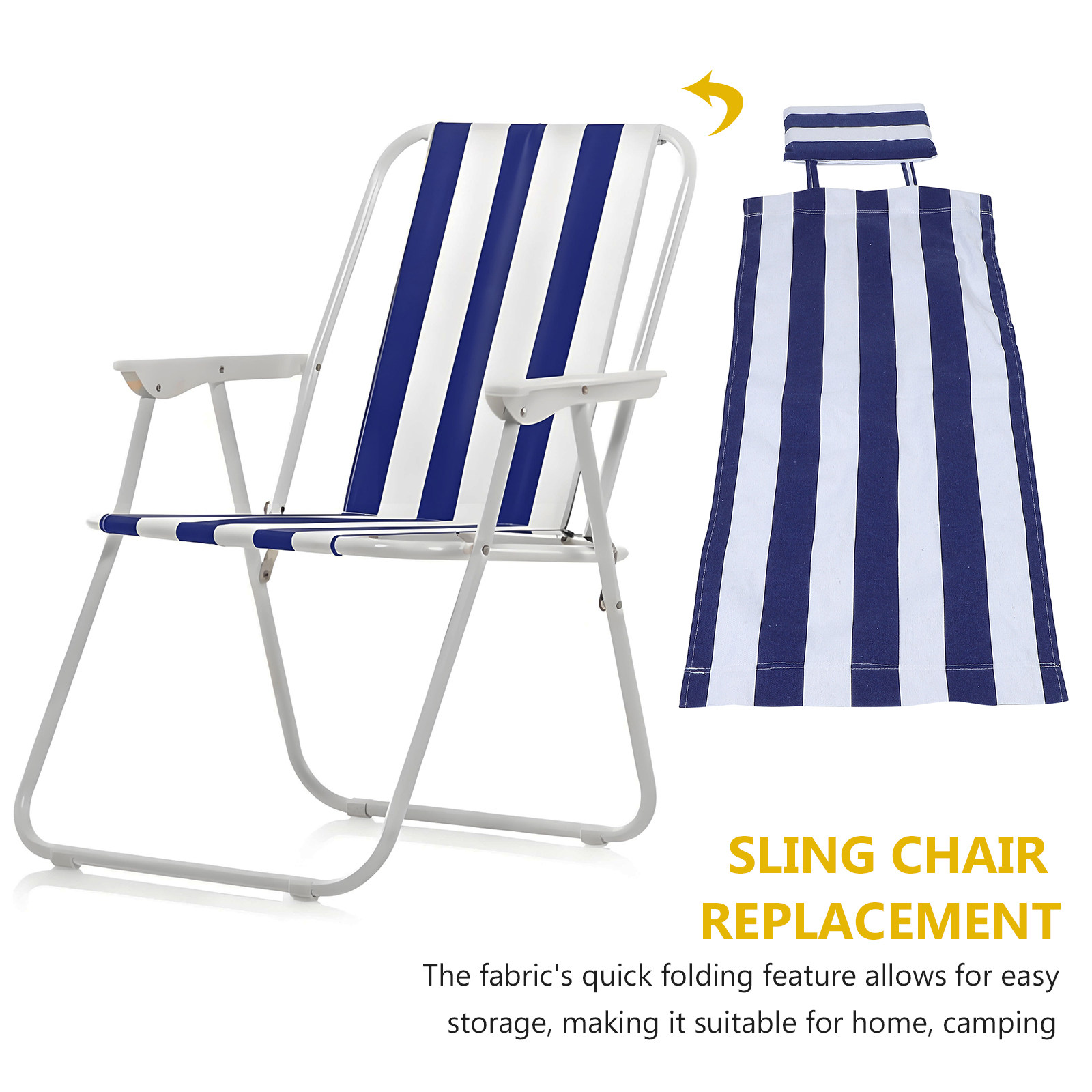 Foldable Lounge Chair Replacem - Outdoor Camping Chairs reseña y precio
