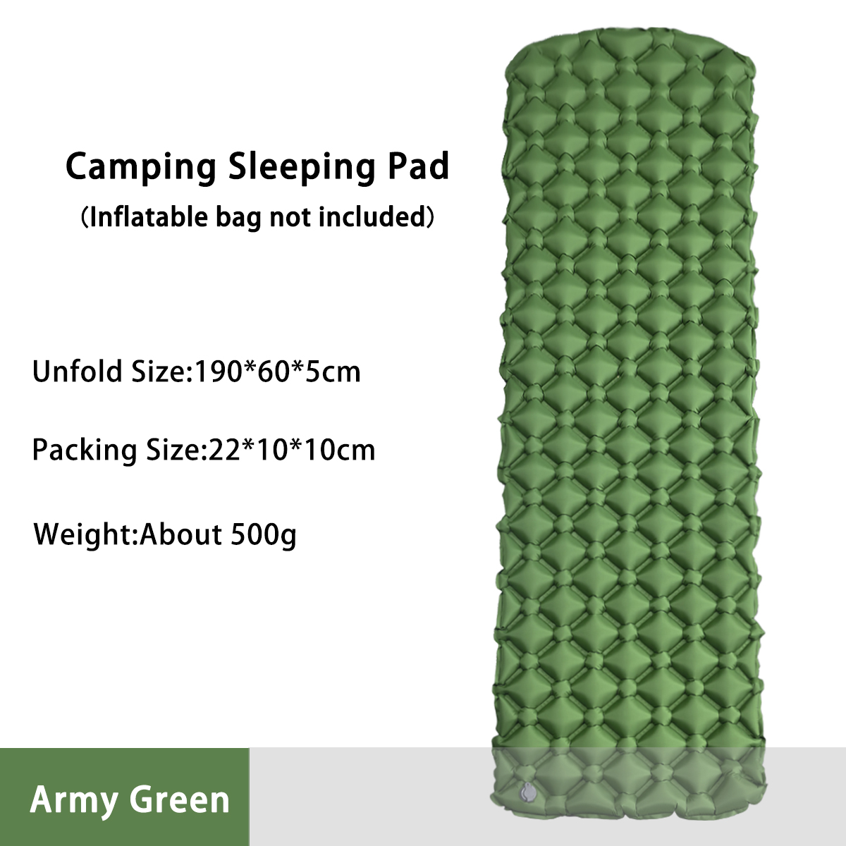 Camping Inflatable Mattress in - Outdoor Camping Blanket reseña y precio