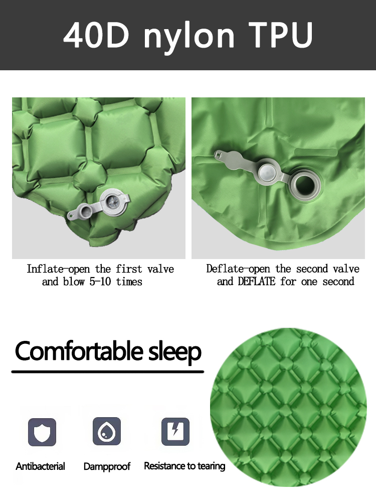Camping Inflatable Mattress in - Outdoor Camping Blanket reseña y precio