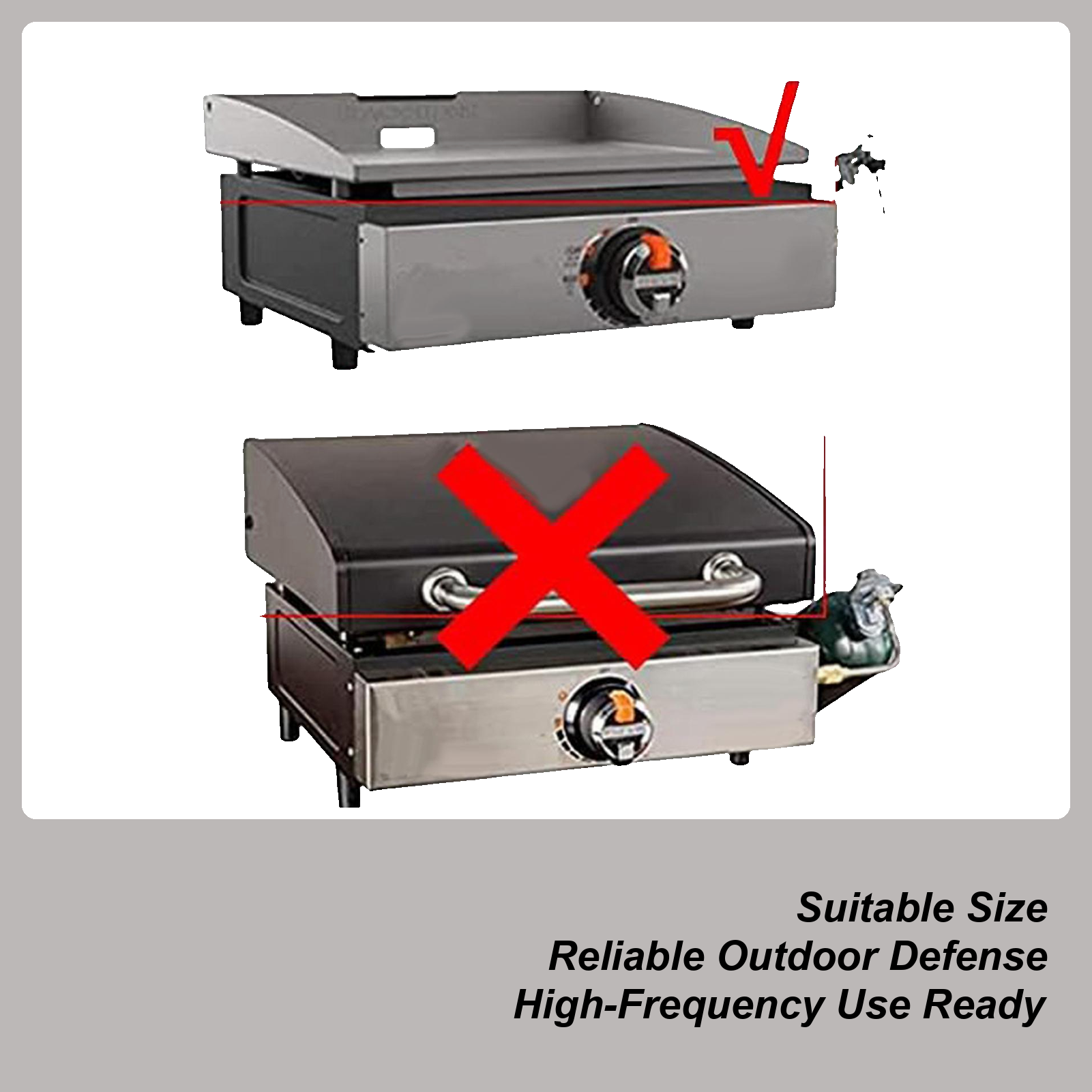 Grilling Cover Heavy Duty Wate - Cooking Outdoor Camping reseña y precio